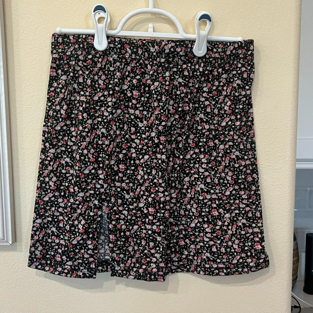 Shein Floral Mini Skirt